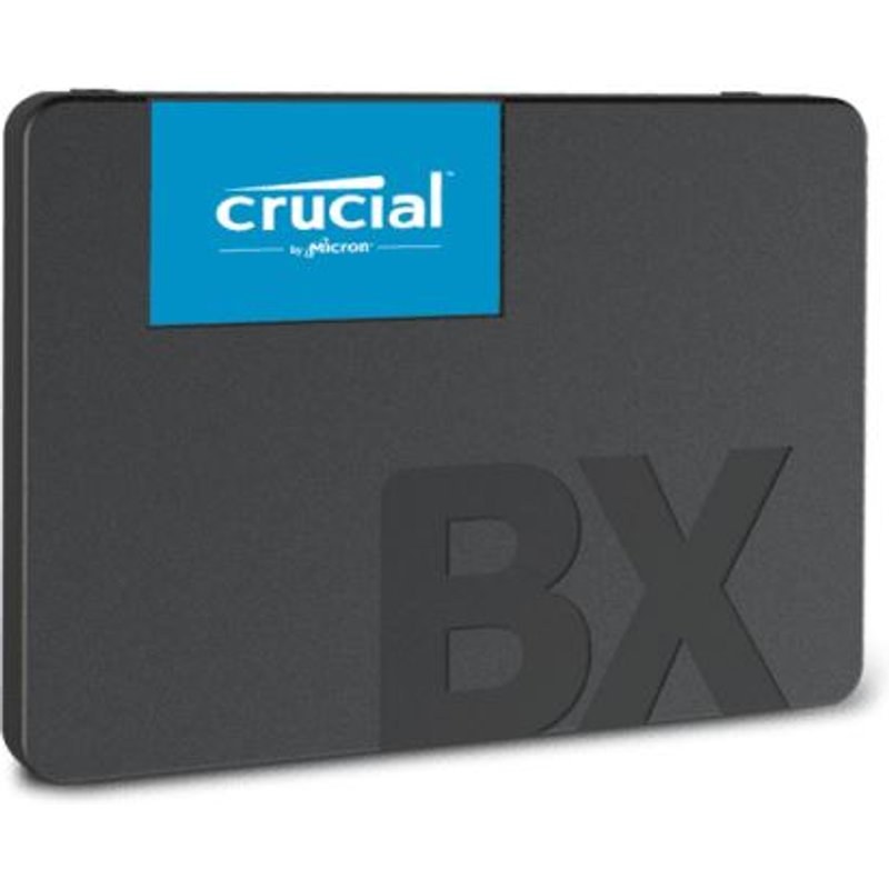 Disque SSD Interne Crucial BX500 CT500BX500SSD1 500 Go Noir