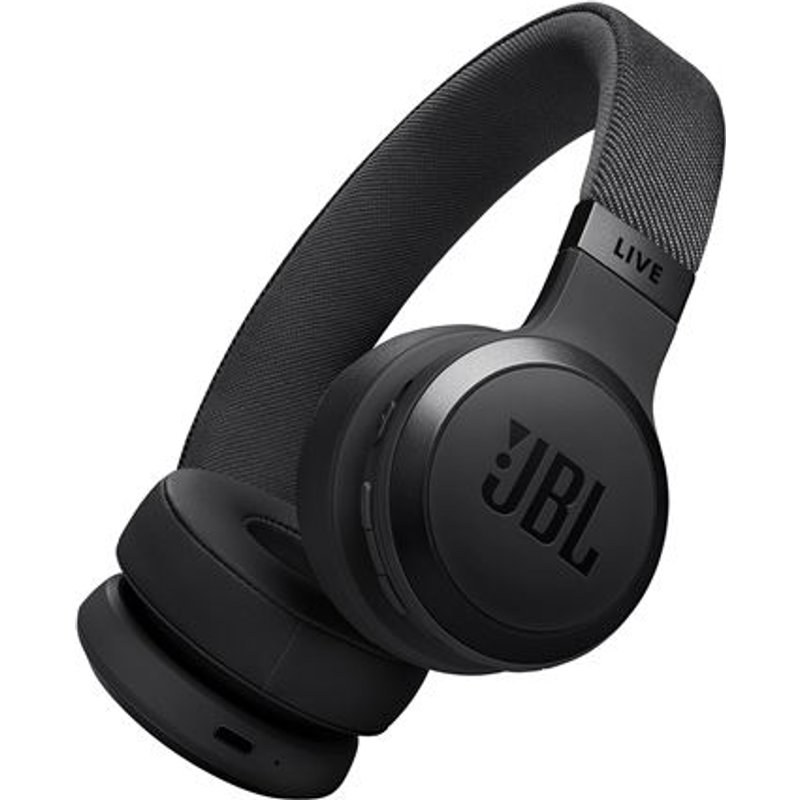 Casque supra-auriculaire sans fil Bluetooth JBL Live 670NC avec réduction de bruit Noir