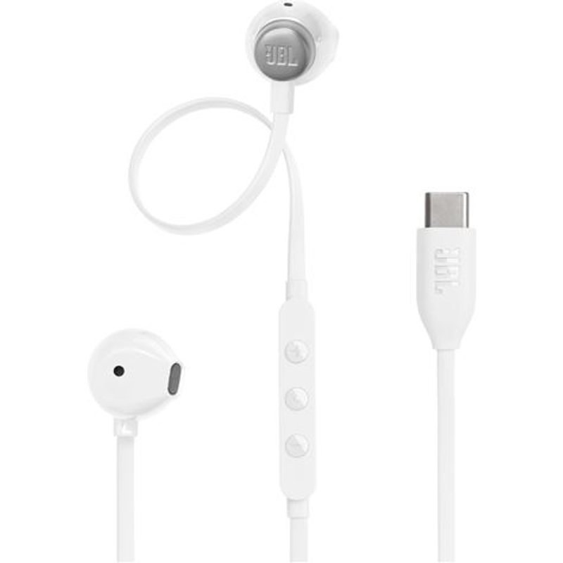 Ecouteurs intra-auriculaires filaire JBL Tune 305C Blanc