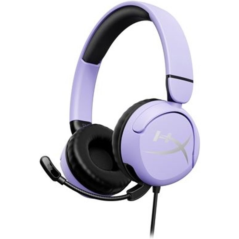 Hyper X Casque PC gaming filaire HyperX Cloud Mini pour enfant Violet