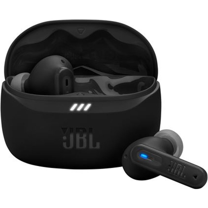 Ecouteurs sans fil Bluetooth JBL Tune Beam 2 avec réduction de bruit noir