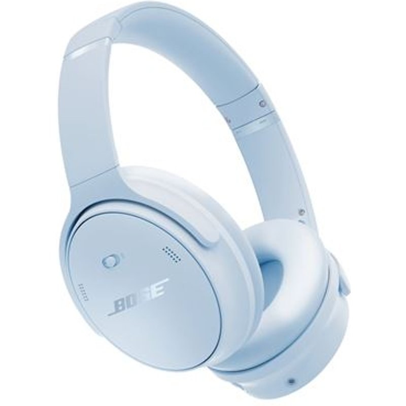 Casque arceau circum-aural sans fil Bluetooth Bose QuietComfort Headphones à réduction de bruit Bleu Glacé