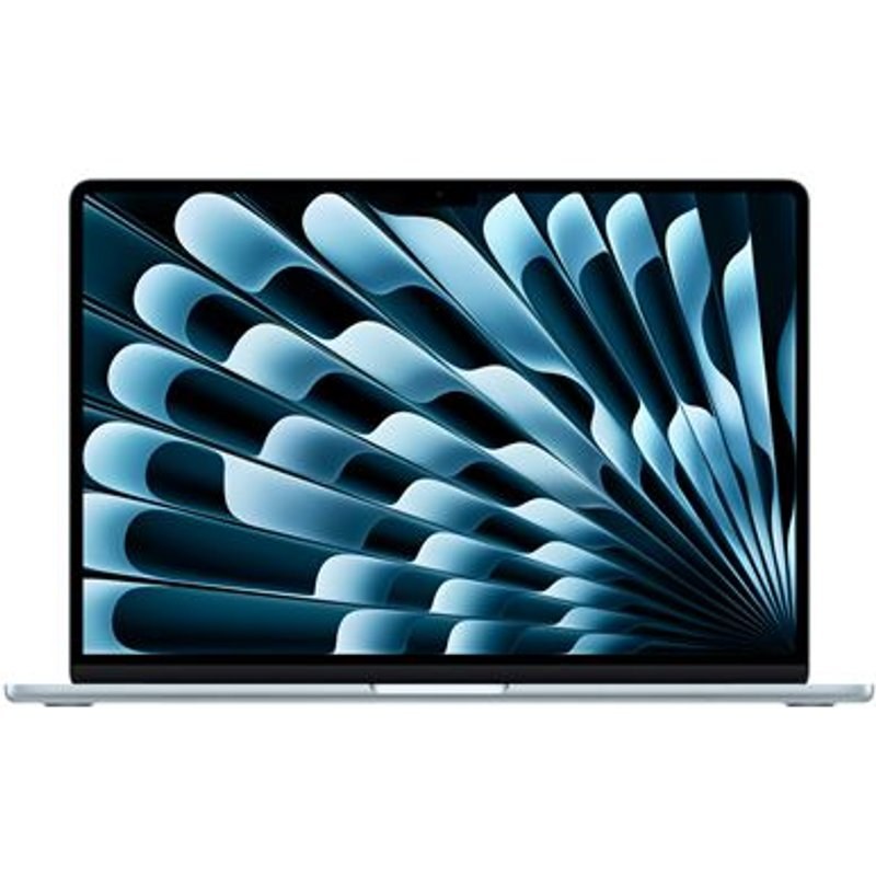 Apple MacBook Air 15" 2 To SSD 24 Go RAM Puce M4 CPU 10 cœurs GPU 10 cœurs Bleu Ciel