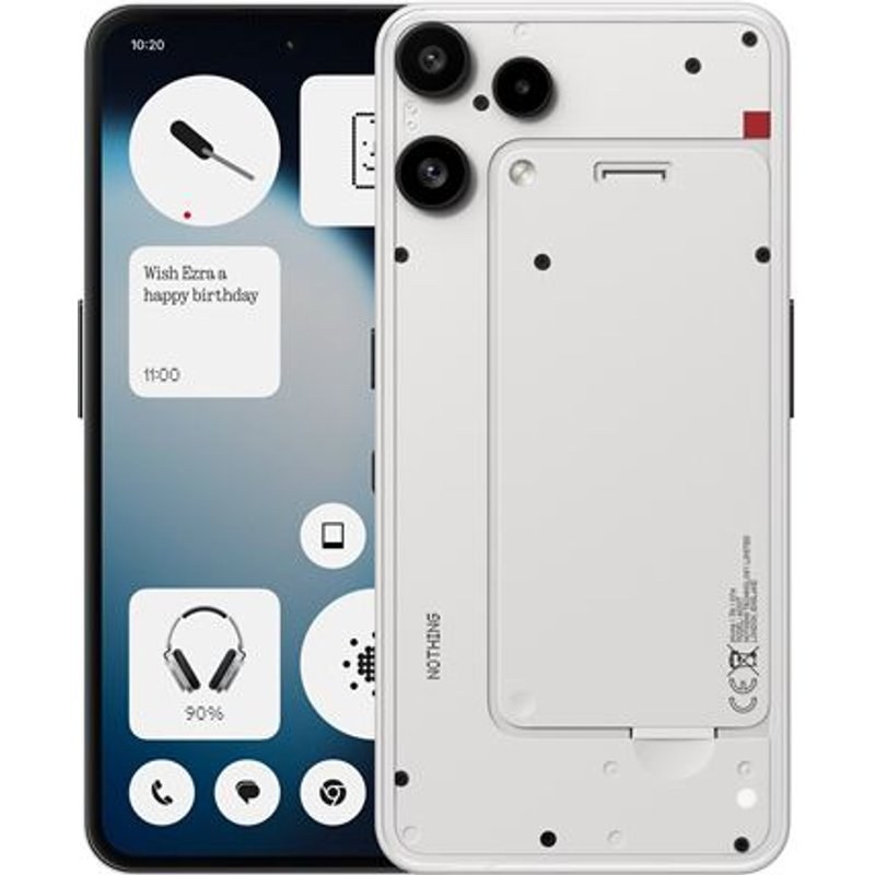 Smartphone Nothing Phone 3A Lite 6,77" 128 Go Blanc