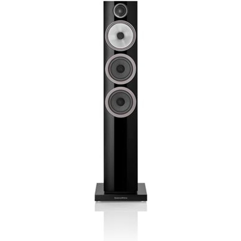 Enceinte colonne Bowers & Wilkins 704 S3 Noir laqué Vendue à l'unité