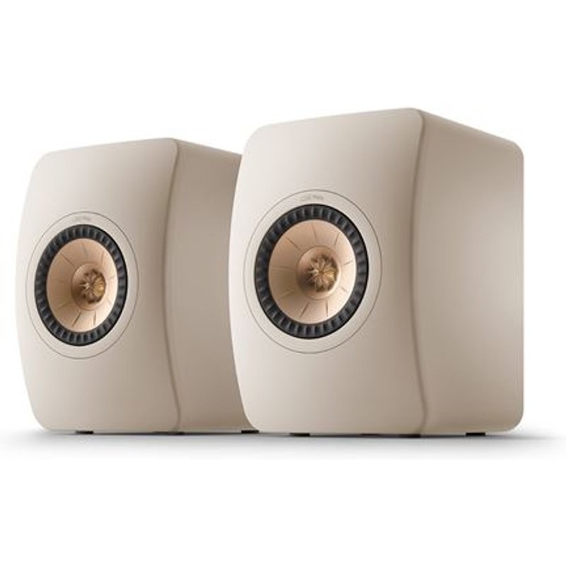 Enceinte bibliothèque KEF LS50 Meta Beige vendues par paire