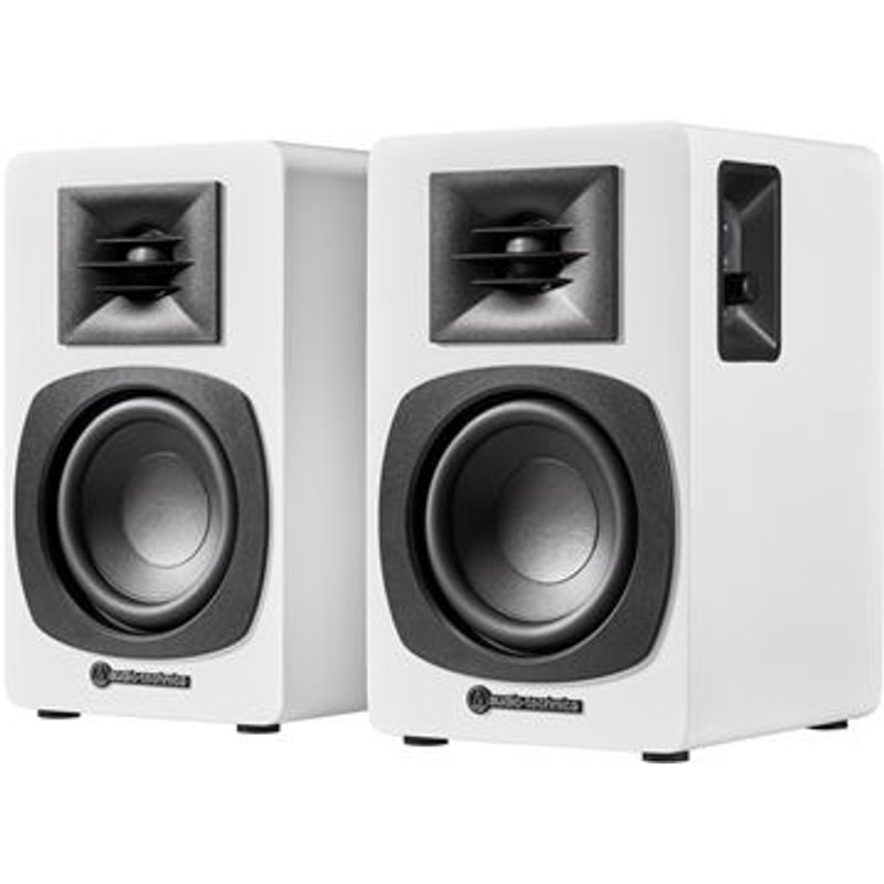 Enceinte connectée Hi-Fi AT-SP3XWH Blanc vendues à la paire
