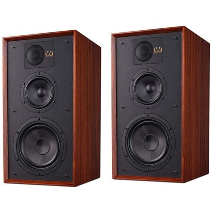 Enceinte colonne Wharfedale Linton acajou Vendue par paire
