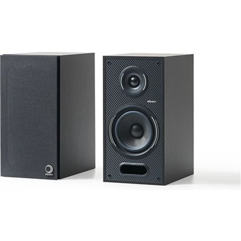 Enceintes connectées Hi-Fi Elipson® Horus 6B BT Noir Carbone vendues par paire