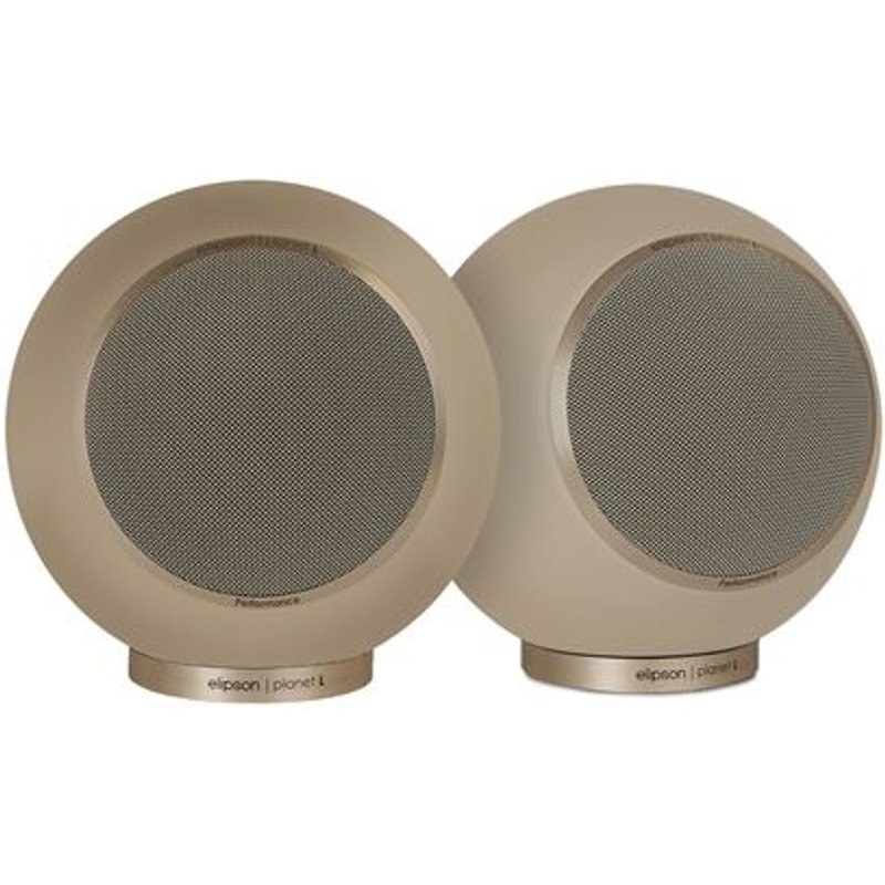 Enceintes bibliothèques Elipson® Planet L Performance Beige Mat vendues par paire