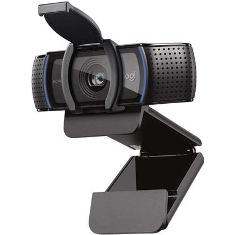 Webcam vidéo Logitech C920S Pro HD 1080P Noir
