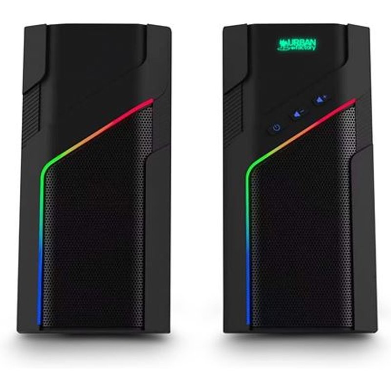 Haut-parleurs stéréo sans fil Bluetooth Urban Factory Boomee BTS10UF Noir
