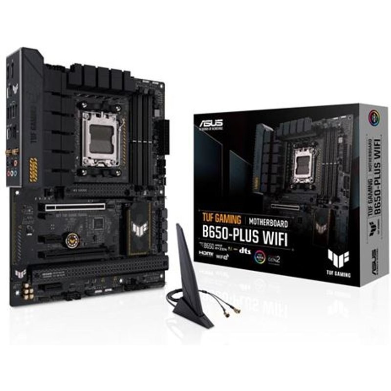 Carte mère ASUS TUF GAMING AMD B650-PLUS Wi-Fi ATX Socket AM5 Chipset AMD B650