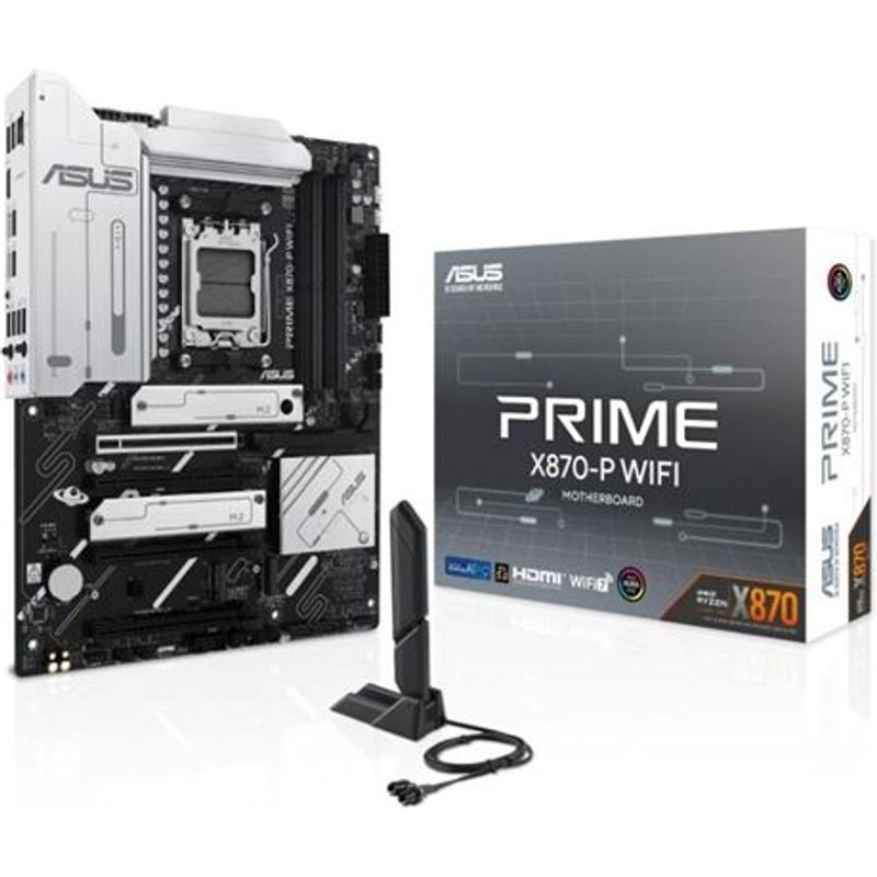 Carte mère ASUS PRIME X870-P Wi-Fi ATX Socket AM5 Chipset AMD X870