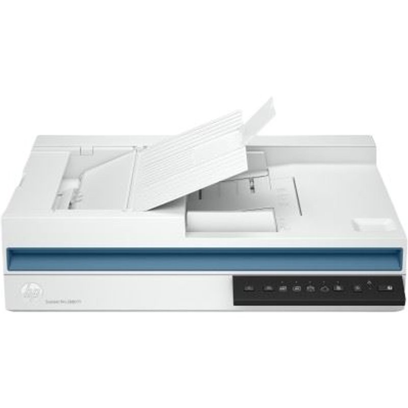 Scanner à plat HP Scanjet Pro 2600 F1 Blanc Noir et Bleu