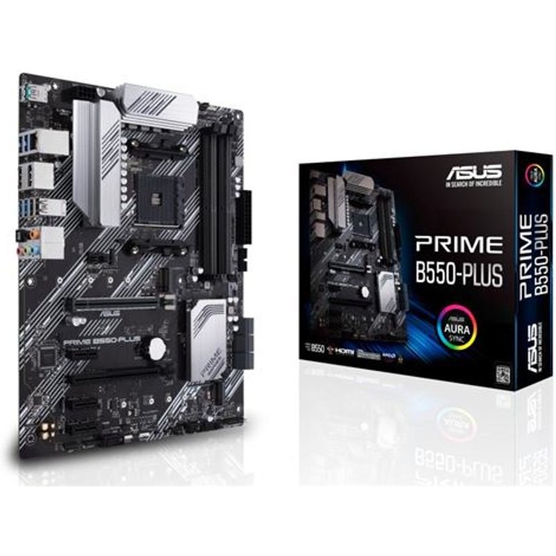 Carte mère ASUS PRIME AMD B550-PLUS ATX Socket AM4 Chipset AMD B550
