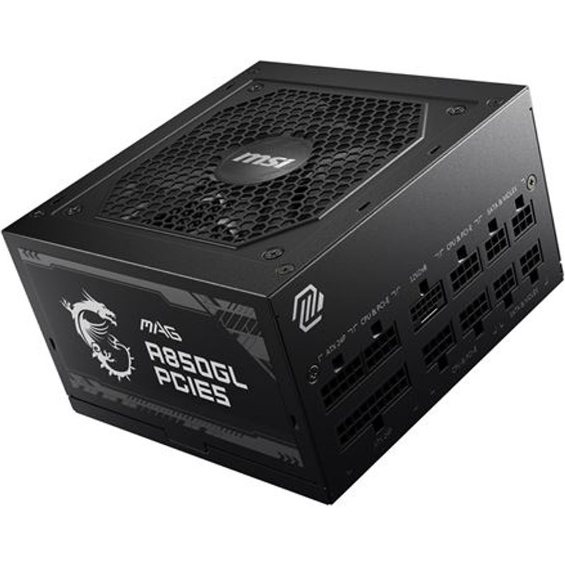 Alimentation PC modulaire MSI MAG A850GL PCIE5 850W 80 PLUS Gold noir