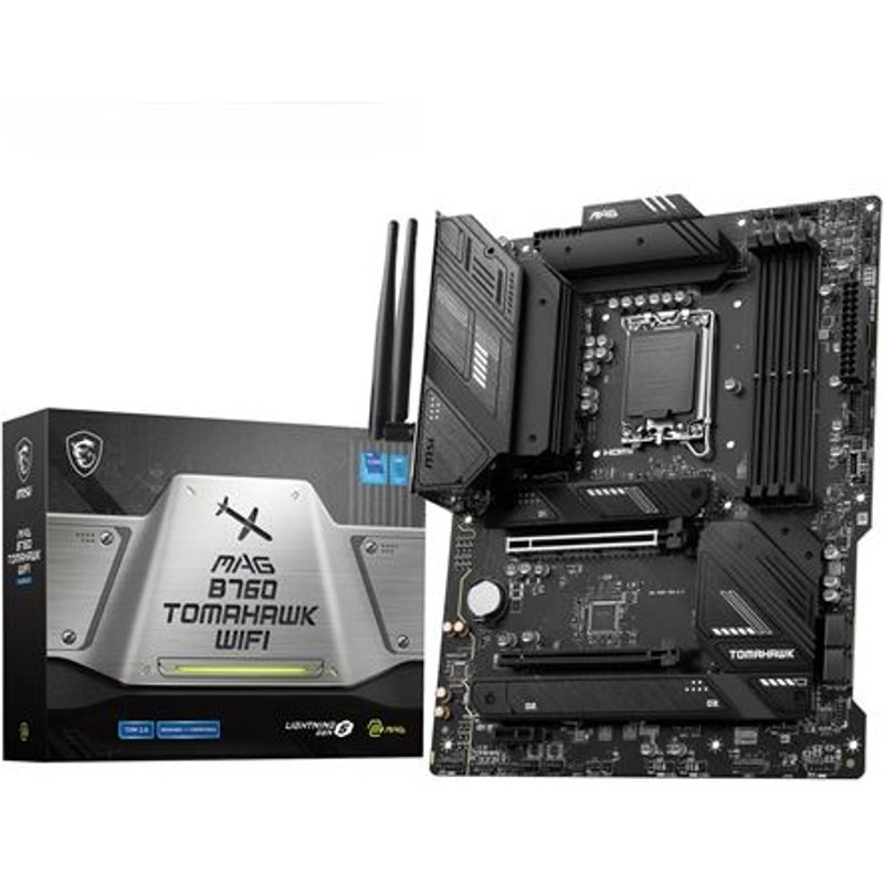 Carte mère MSI MAG B760 TOMAHAWK Wi-Fi ATX Socket LGA1700 Chipset Intel B760