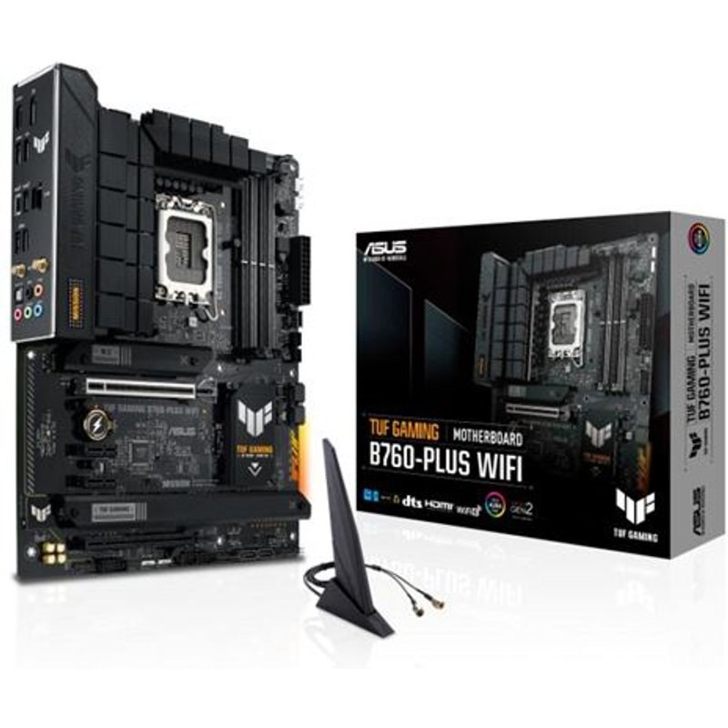 Carte mère ASUS TUF GAMING B760-PLUS Wi-Fi ATX Socket LGA1700 Chipset Intel B760