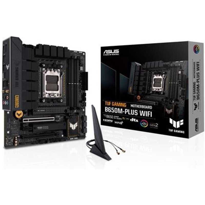 Carte mère ASUS TUF GAMING AMD B650M-PLUS Wi-Fi micro ATX Socket AM5 Chipset AMD B650