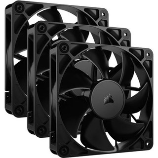 Pack de 3 ventilateurs PC Corsair RS120 120 mm noir