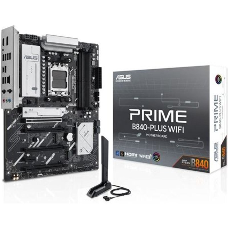 Carte mère ASUS PRIME AMD B840-PLUS Wi-Fi ATX Socket AM5 Chipset AMD B840