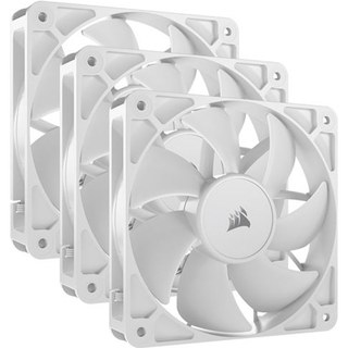 Pack de 3 ventilateurs PC Corsair RS120 120 mm blanc