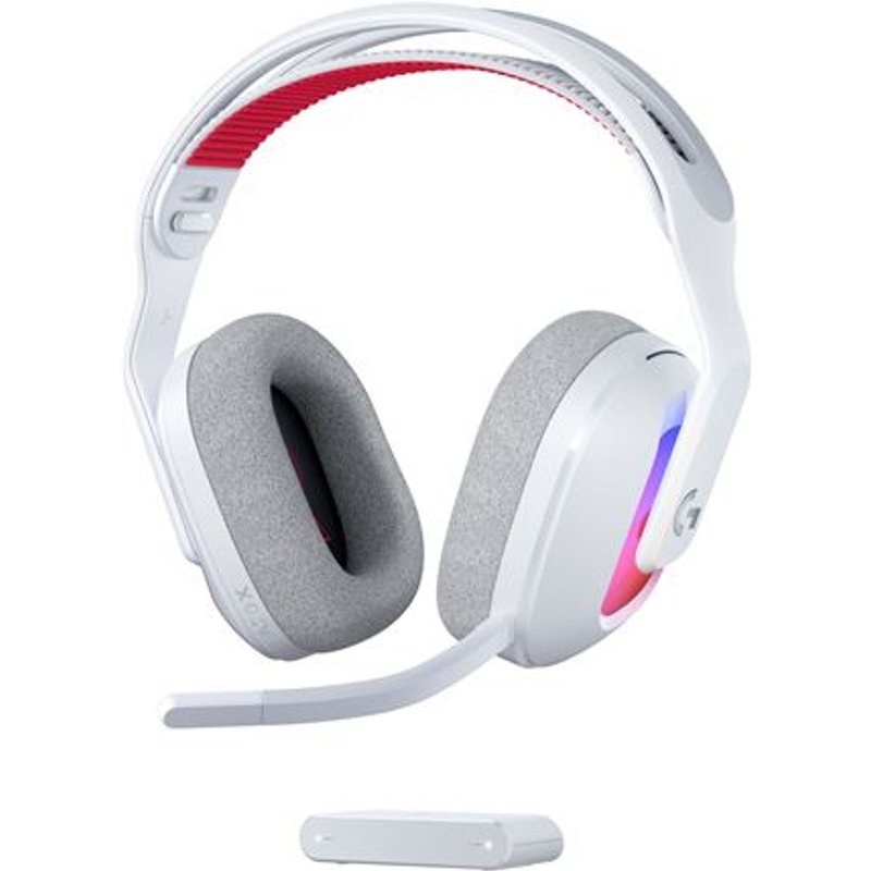Casque gaming sans fil Logitech G Astro A20 X Lightspeed Bluetooth Blanc pour PS5 Xbox Nintendo Switch et PC