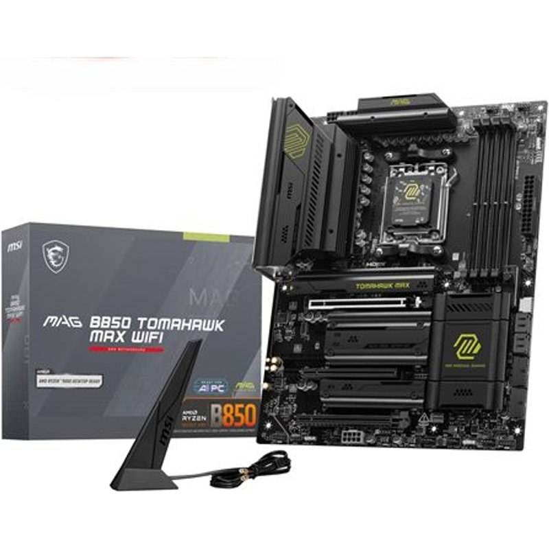 Carte mère MSI MAG B850 TOMAHAWK MAX Wi-Fi ATX Socket AM5 Chipset AMD B850