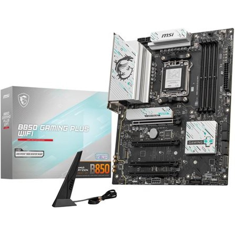 Carte mère MSI B850 GAMING PLUS Wi-Fi ATX Socket AM5 Chipset AMD B850