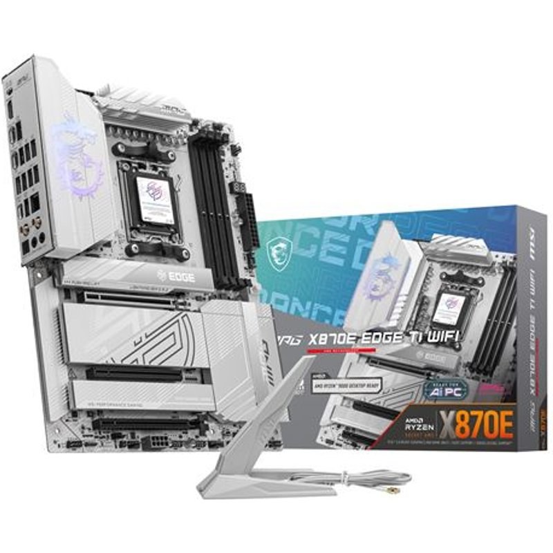 Carte mère MSI MPG X870E EDGE TI Wi-Fi ATX Socket AM5 Chipset AMD X870E