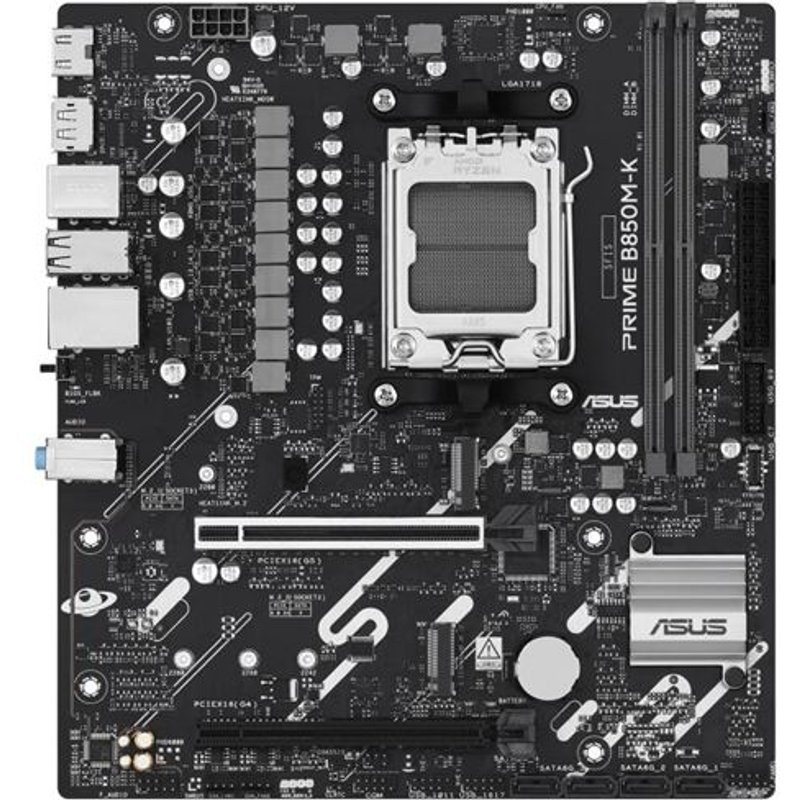 Carte mère ASUS PRIME B850M-K micro ATX Socket AM5 Chipset AMD B850