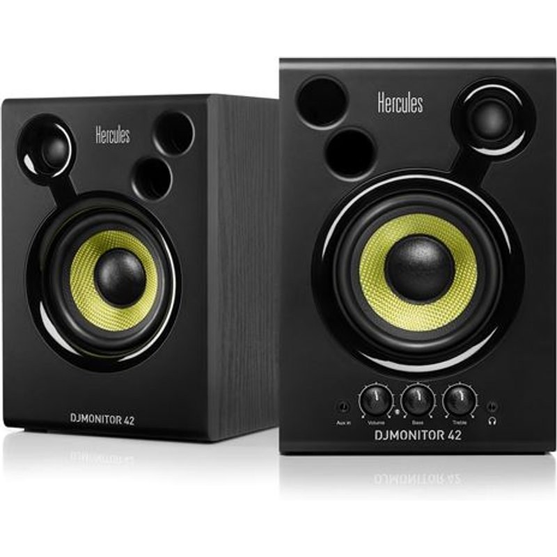 Paire d'enceintes Hercules DJMonitor 42 Noir