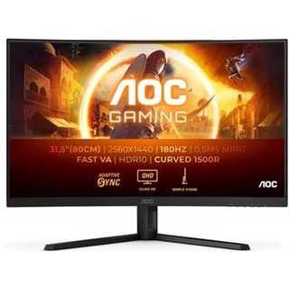 Écran PC gaming AOC CQ32G4VE 32" Incurvé 180 Hz QHD Noir et Gris