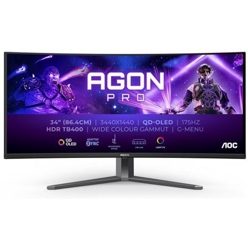 AOC PC Gaming AG346UCD Incurve Wqhd Et