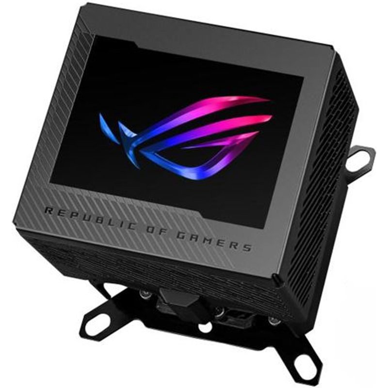 Waterblock CPU ASUS ROG RYUJIN III noir avec écran LCD couleur de 3,5"