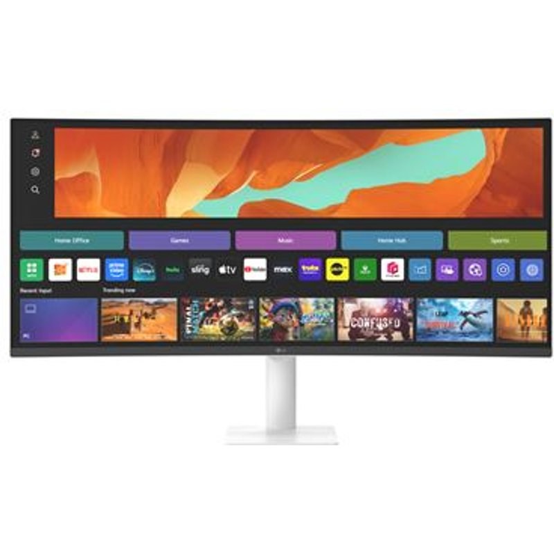 Écran PC LG 34U601SA-W 34" incurvé UWQHD Blanc