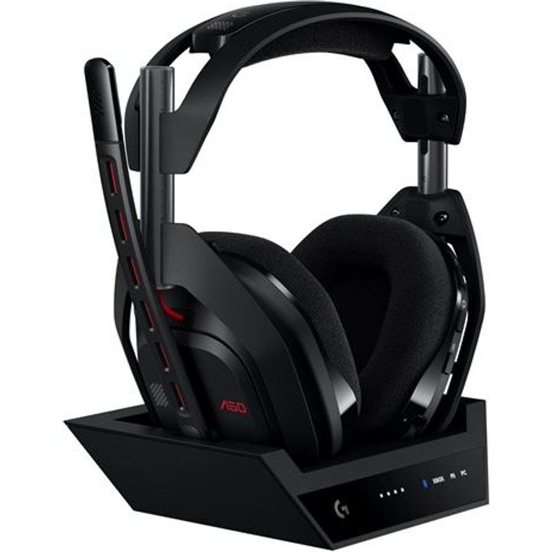 gaming sans fil Logitech G Astro A50 Lightspeed Noir + Station d'accueil