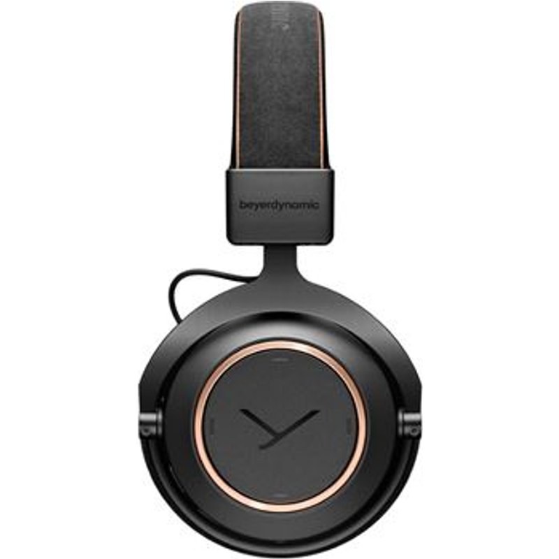 Casque arceau circum-aural fermé sans fil Bluetooth Beyerdynamic Amiron Noir et Cuivre