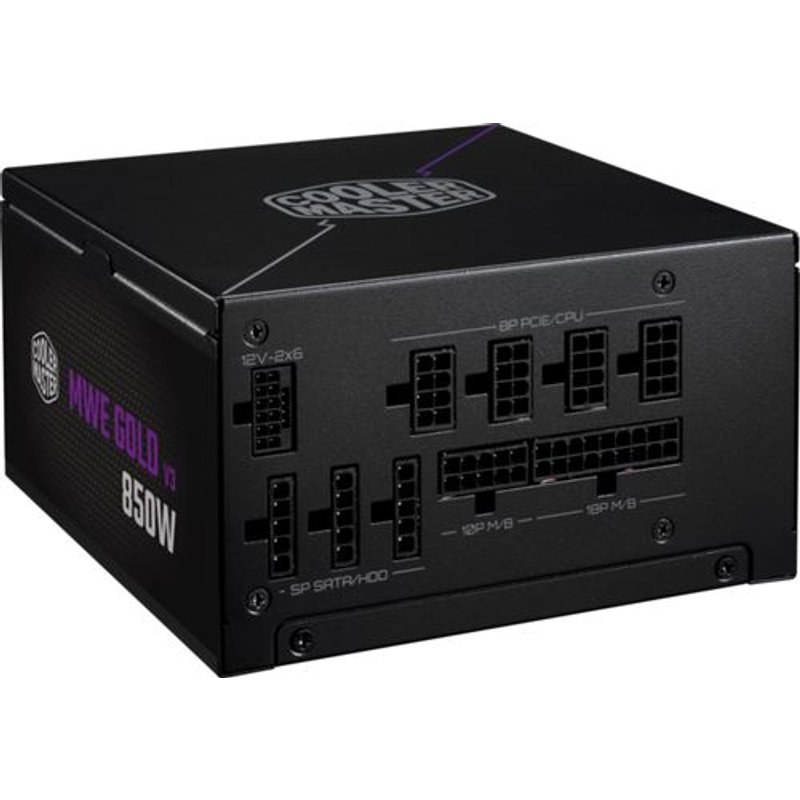 Alimentation PC modulaire Cooler Master MWE V3 850W 80 PLUS Gold noir