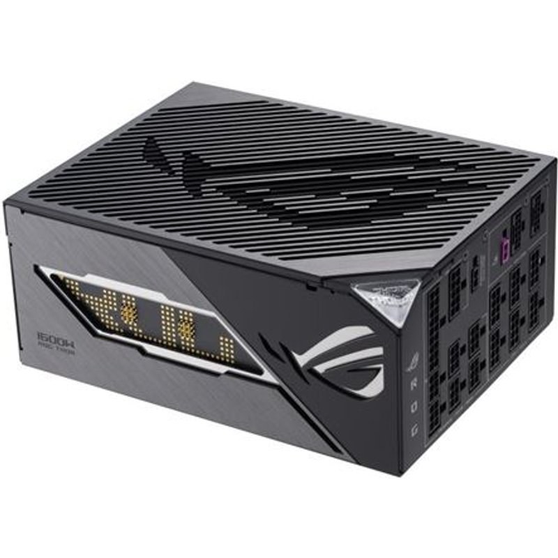 Alimentation PC modulaire ASUS ROG Thor Platinum III ARGB 1600W 80 PLUS Platinum noir et gris