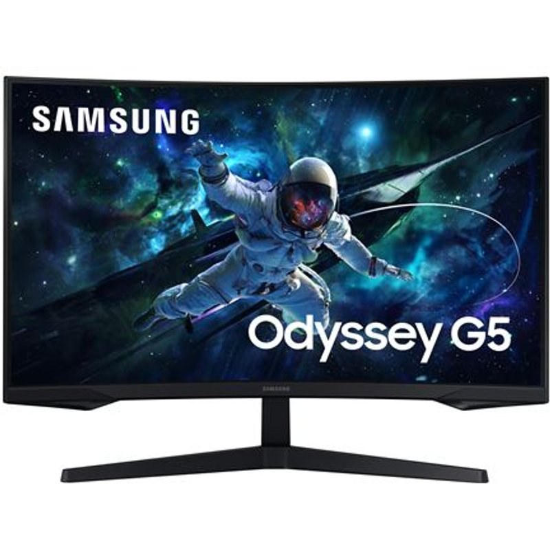Écran PC Gaming Samsung Odyssey G55C 32" Incurvé WQHD Noir