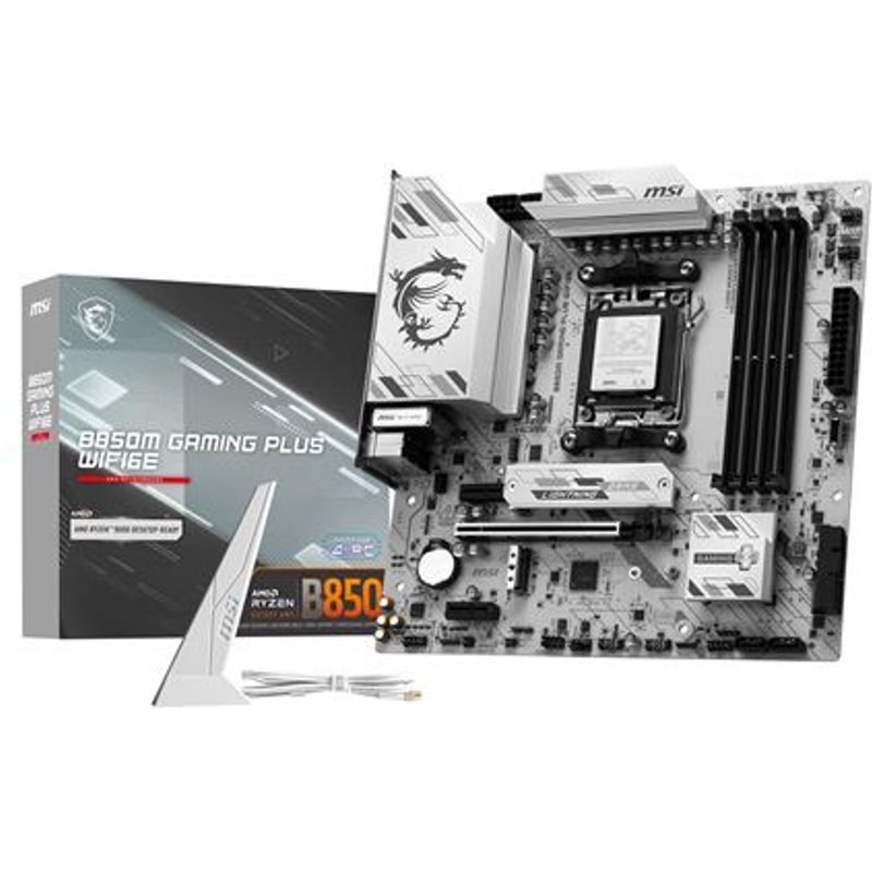Carte mère MSI B850M GAMING PLUS WIFI6E Micro ATX Socket AM5 Chipset AMD B850