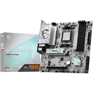Carte mère MSI B840M GAMING PLUS WIFI6E micro ATX Socket AM5 Chipset AMD B840