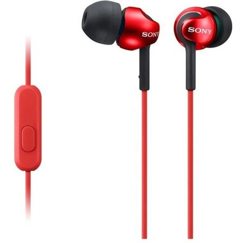 Ecouteurs intra-auriculaires Sony MDR-EX110AP Rouge