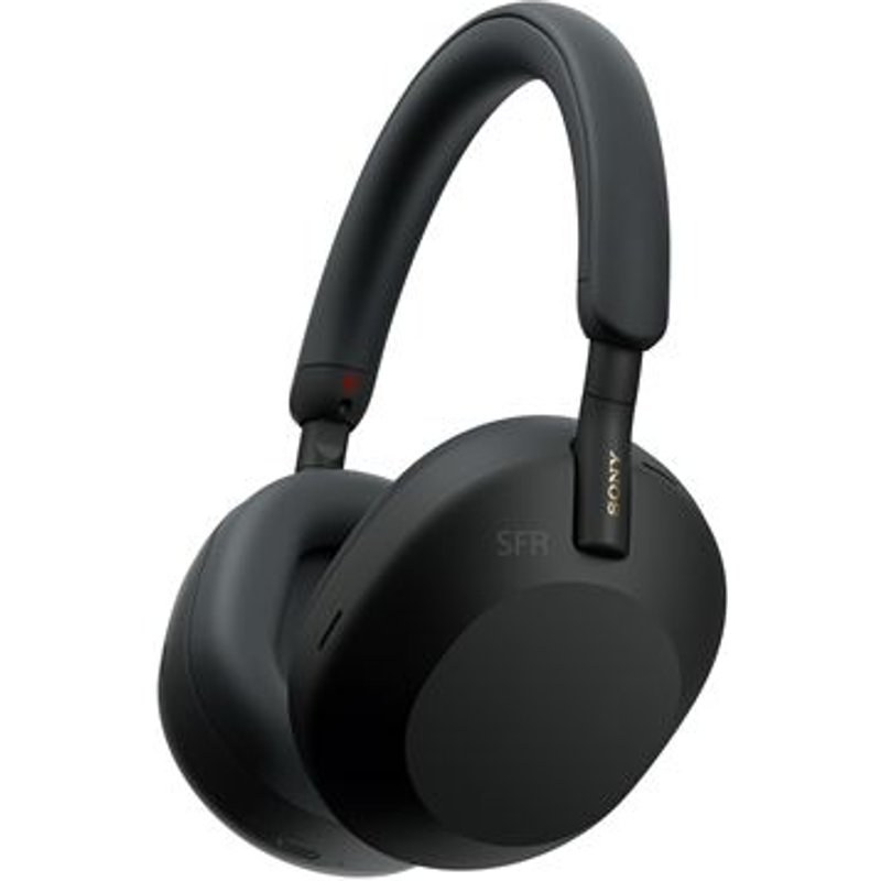Casque audio arceau sans fil Sony WH1000XM5 noir à réduction de bruit