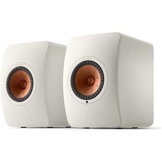 Enceintes actives Hifi connectées Kef LS50 Wireless II Blanc mat vendues par paire