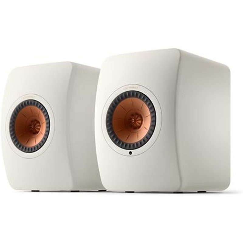 Enceintes actives Hifi connectées Kef LS50 Wireless II Blanc mat vendues par paire
