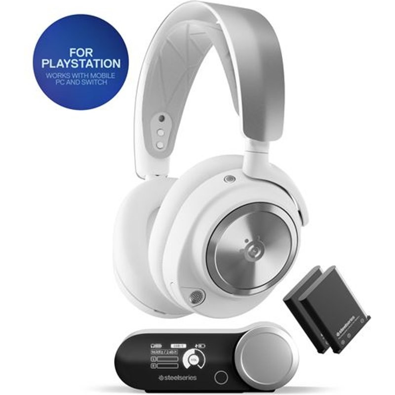 SteelSeries Casque PC Gaming Sans Fil Arctis Nova Pro Wl P Bluetooth