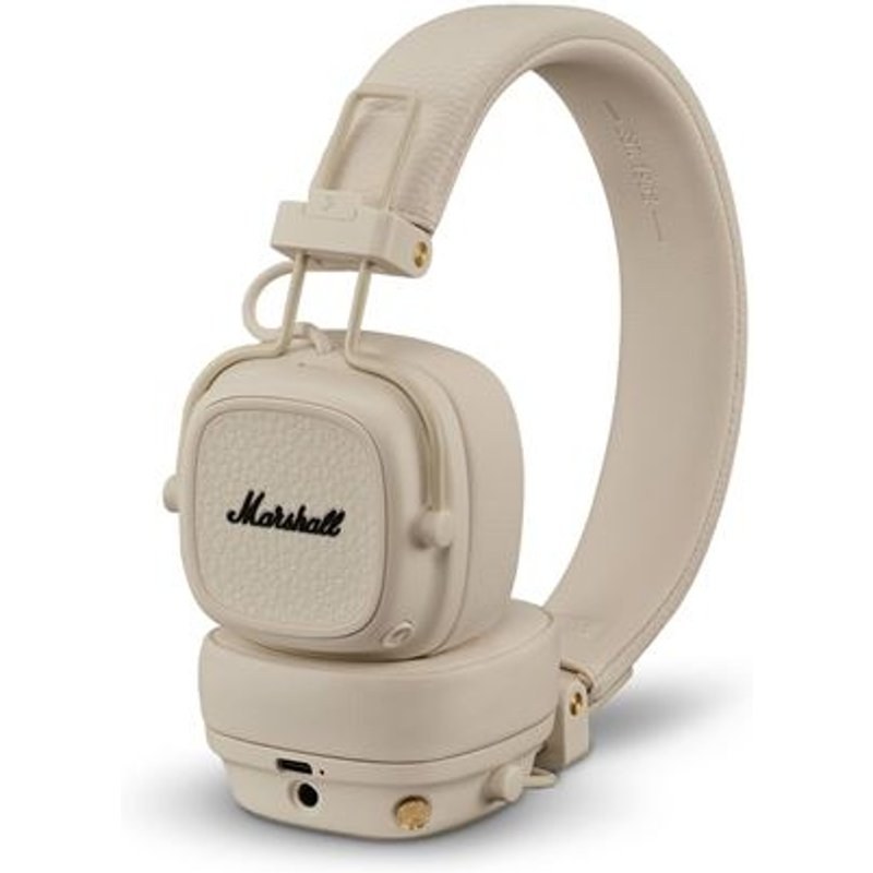 Casque Supra-auriculaire Marshall Major V Bluetooth Beige
